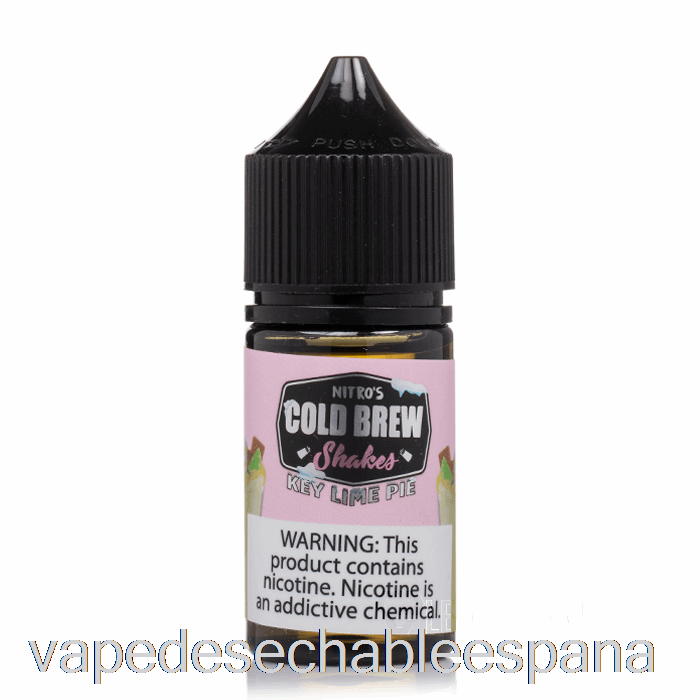 Vape Desechable España Key Lime Pie - Nitros Cold Brew Salts - 30ml 25mg